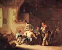 Ostade, Adriaen Jansz van - Barber Extracting of Tooth